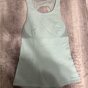 Women's Light Blue Sleeveless Top